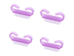 Cepillo De Uñas De Plástico Linjou, Cepillo De Mano, Herramienta De Limpieza Para Uñas Y Mascotas.