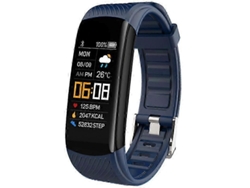 Pulsera de fitness 2026 IP67 resistente al agua, monitor de actividad deportiva, monitor de presión arterial, monitor de frecuencia cardíaca y podómetro, Rel