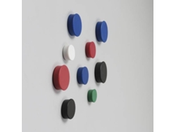 Conjunto de 8 Imanes NOBO (Rojo - 20mm)