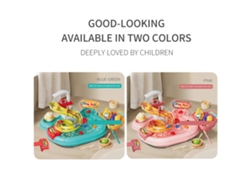 Fregadero Infantil Con Agua Circulante, Cocinita De Juguete, Juego De Rol, 22 Accesorios, Grifo Giratorio De 180°.