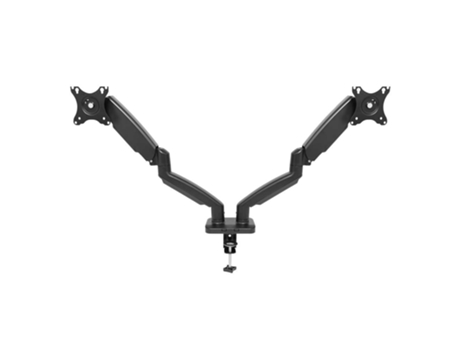Soporte de Monitor 1LIFE 13' - 27' con Amortiguador para 2 Monitores Articulado Negro