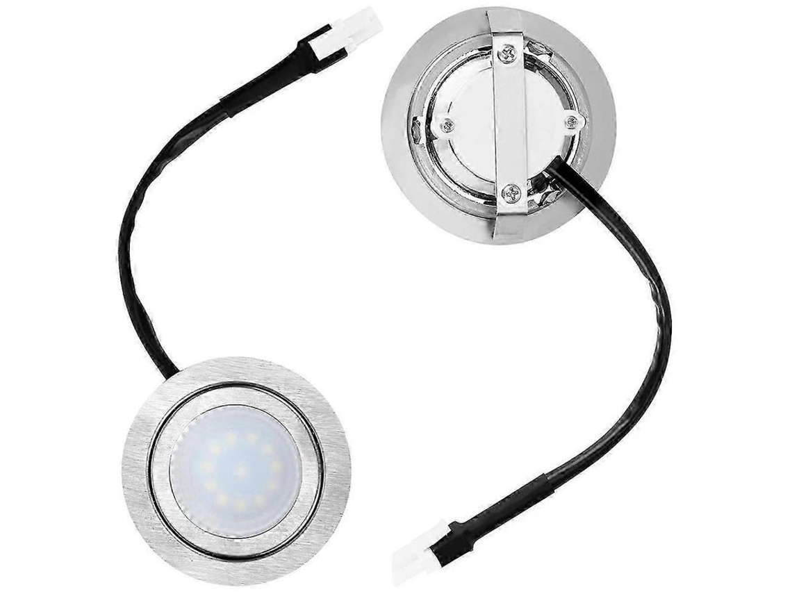 2026-2 Bombillas Led Para Campana Extractora De Acero Inoxidable, Reemplazo Recesado Cocina, 12v 1.5w 6500k