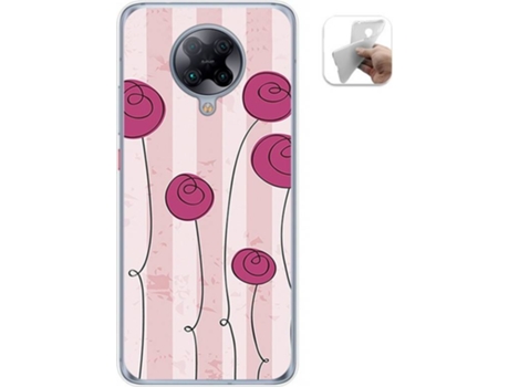 Carcasa Xiaomi POCO F2 Pro TUMUNDOSMARTPHONE Flores Vintage Multicolor