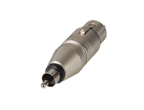 Neutrik - XLR hembra de 3 polos a RCA/Phono macho VELLEMAN