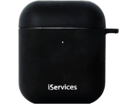 Carcasa AirPods ISERVICES IS94144 Negro