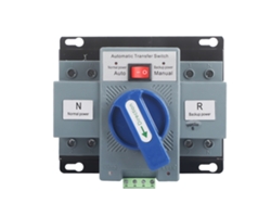 1 Unidad Mini Interruptor De Transferencia Automática De Doble Alimentación De 63 A Y 2 Polos