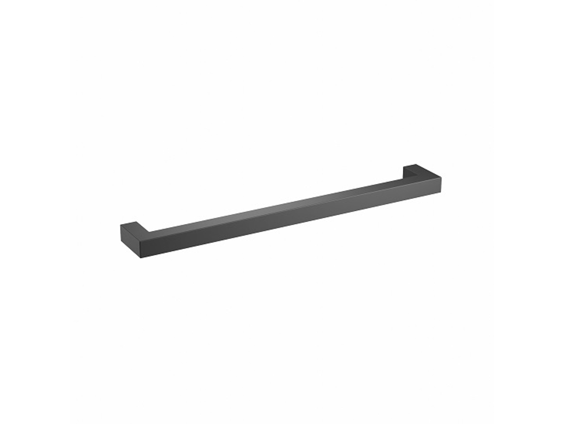 Tirador Para Mueble De Acero Inoxidable Distancia Entre Ejes De 224 Mm Barniz Negro Mate Lote De 25