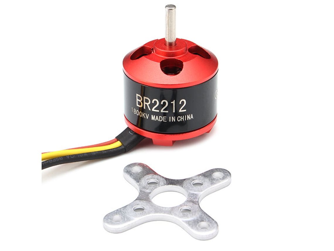 Motor sin escobillas Racerstar BR2212 1800KV 2.4S para modelos de aviones RC
