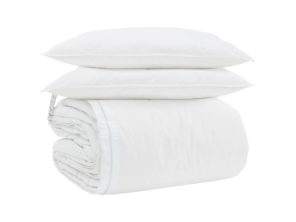 Juego De Edredón Con Almohada 3 Uds | Duvet Pluma De Pato