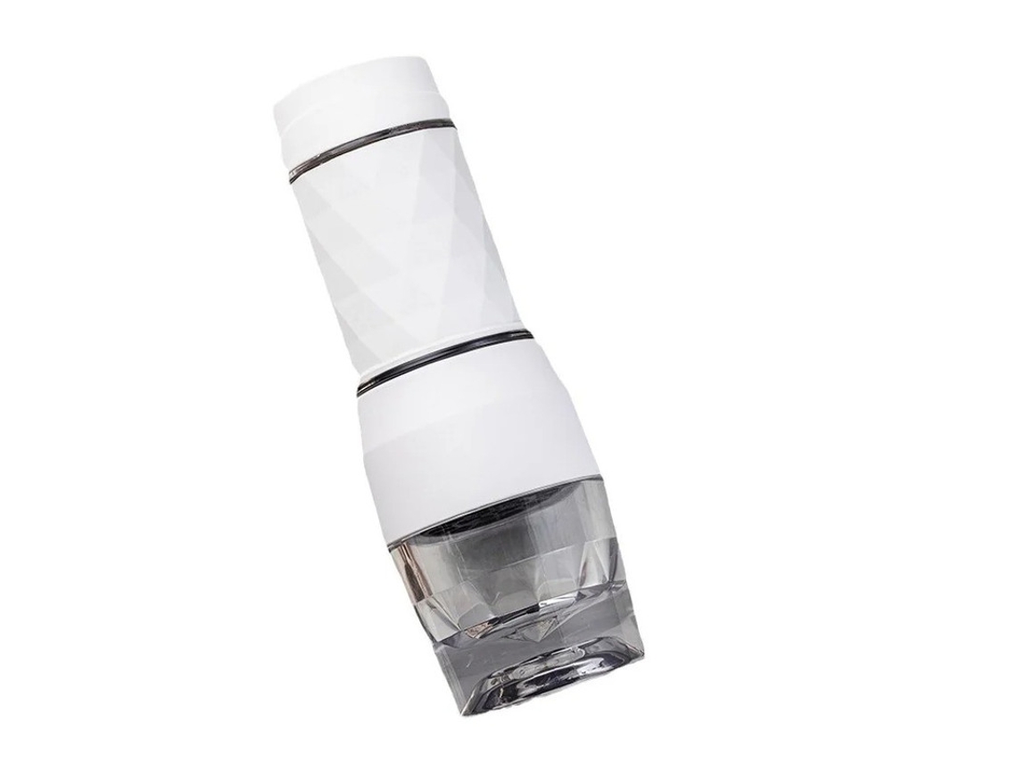 Mini cafetera portátil de mano para viajes, color negro, Bestvite