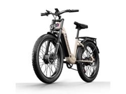 Bicicleta Eléctrica Shengmilo S700 De 1000 W Con Doble Motor, Ruedas Anchas De 26'', Batería Samsung Y Frenos Hidráulicos