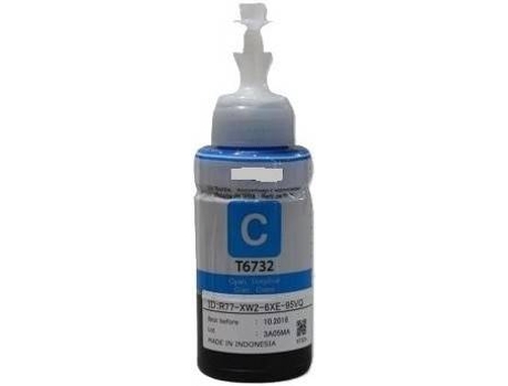 Tinta para EPSON EcoTank T6732 Cian 70ml (C13T67324A)