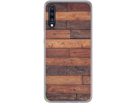 Carcasa Samsung Galaxy A70 TUMUNDOSMARTPHONE Madera 03 Multicolor