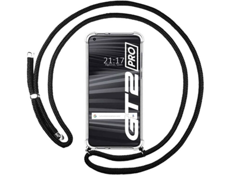 Carcasa para Realme GT 2 Pro 5G TUMUNDOSMARTPHONE Colgante Negro