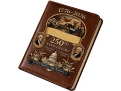 Caderno Comemorativo Do 250º Aniversário– Estados Unidos: Patriótico,( 1776- 2026)– Para Celebrações
