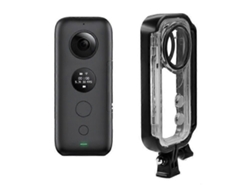 Estuche protector de buceo compatible con cámara de acción Insta360 One X, sumergible hasta 30 metros, Facpoet