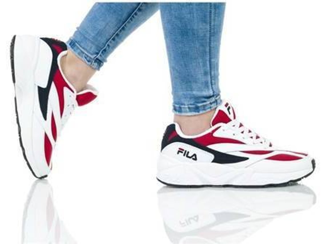 zapatillas fila roja mujer