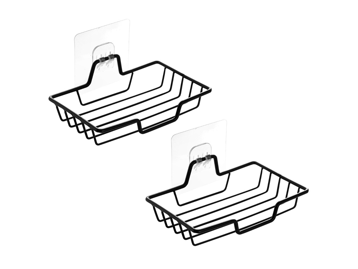 Jabón de ducha para platos, jabonera, juego de 2 NEVEANCE