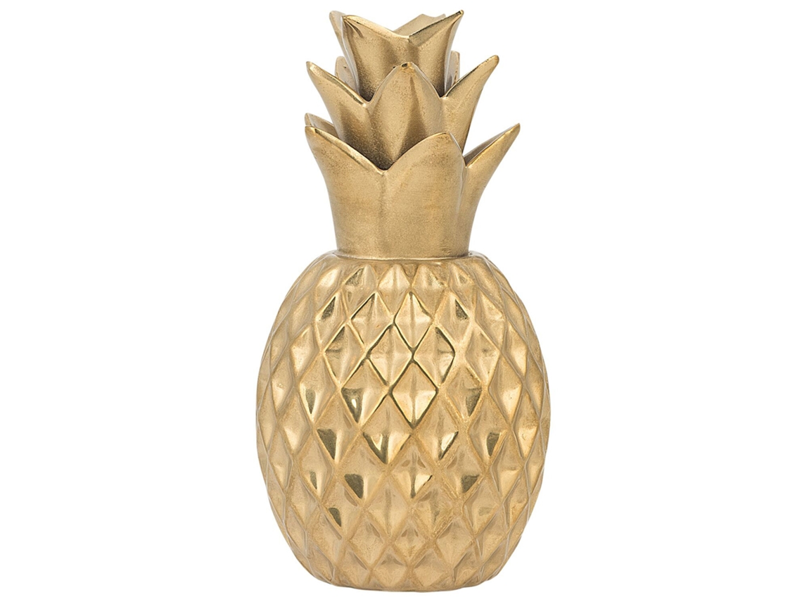 Figura decorativa dorada TYANA