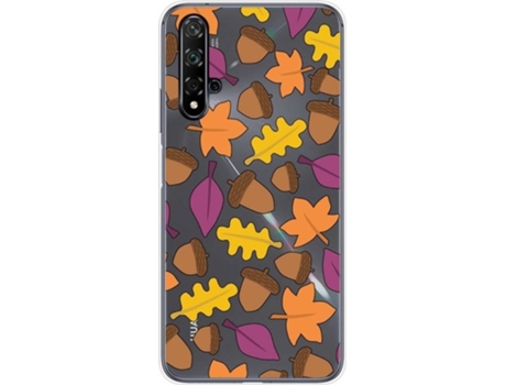 Carcasa Huawei Nova 5T / Honor 20 TUMUNDOSMARTPHONE Dibujos Transparente Multicolor