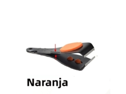 Tijeras de pesca multifuncionales de acero inoxidable MDUG (naranja)