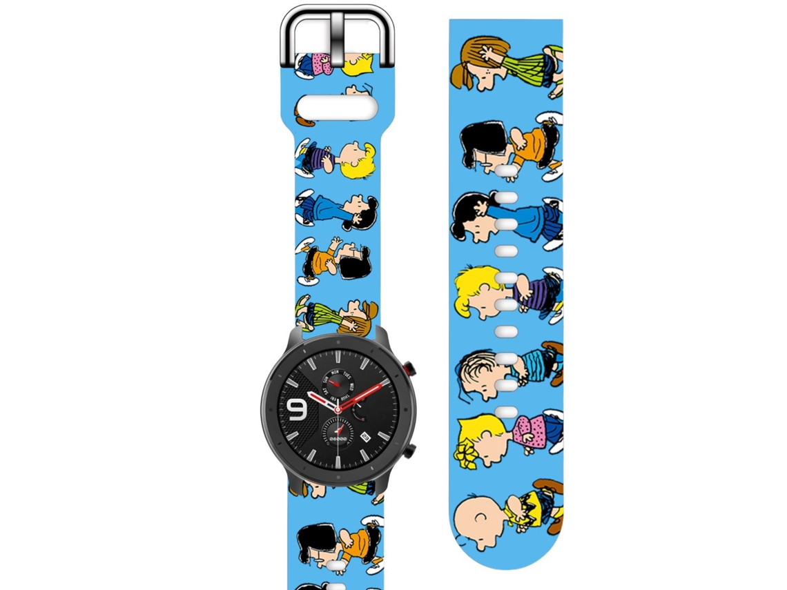 Correa Silicona Líquida para TicWatch Pro S Azul