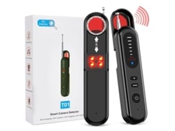 Detector de cámaras ocultas, localizador de cámaras espía, rastreador GPS portátil para viajes, hoteles, coches, color negro Yizhood