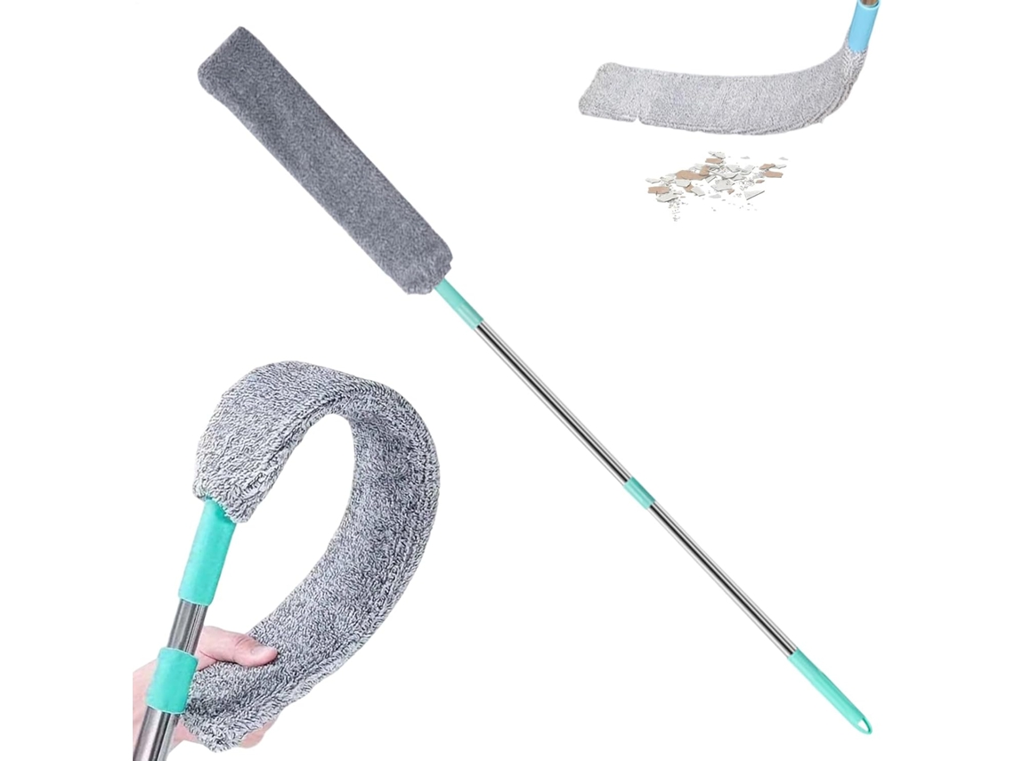 Plumero Para Debajo De Electrodom Sticos Suministros Limpieza Planos Retr Ctiles Plano Con Mango Telesc Pico El Hogar