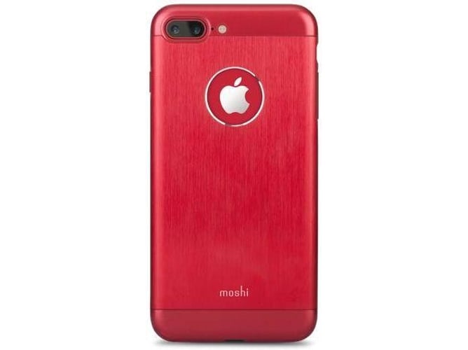 Funda iPhone 6 Plus, 6s Plus, 7 Plus, 8 Plus MOSHI Armour Crimson Rojo