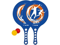 Conjunto de Tenis de Mesa VICTOR Premium Azul (Única)