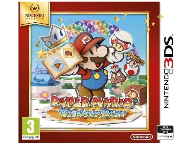 Juego Nintendo 3DS Paper Mario Sticker Star
