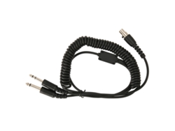Cable Adaptador De Auriculares Con Conector Mini Xlr De 5 Pines A Conectores Dobles Ga Para David Clark Avcomm Asa Para