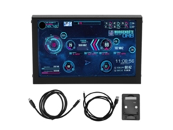 Monitor De Temperatura De Computadora Hdmi De 5 Pulgadas, Pantalla Secundaria Mini Para Visualización De Datos De Cpu, Ram Y Hdd