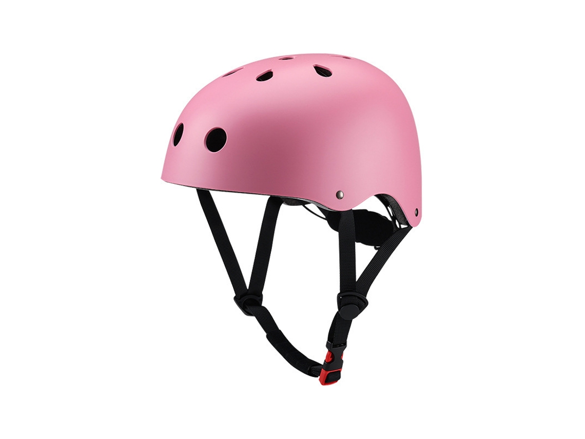 Casco infantil, talla M, rosa.