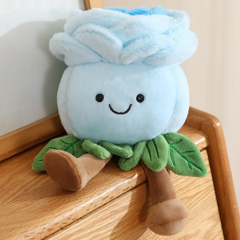 Peluche rosa, decoración para el hogar, regalo para niñas MDUG (Rosa Azul DS 22cm)