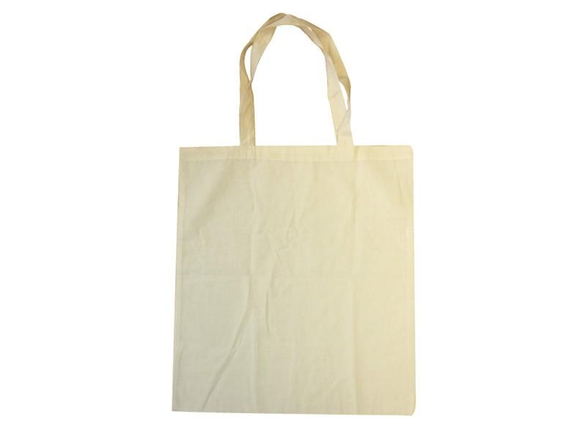 Bolsa de compras de algodón 37 x 42 cm