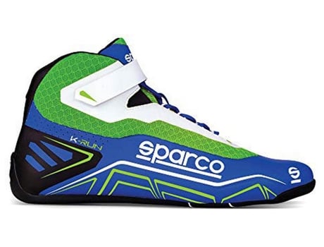 Zapatillas Sparco K-Run Tamaño 44 Azul Verde