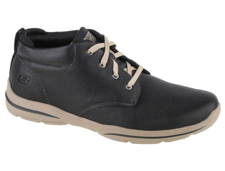 Zapatos de Hombre SKECHERS Piel Negro (40)