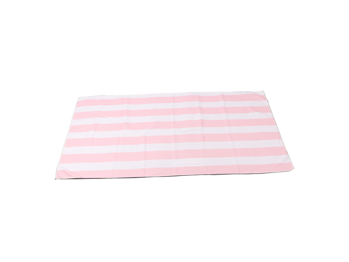 Jinwei-toalla De Playa Microfibra Rayada Ultra Absorbente Secado Rápido Suave Anti Arena 59.1x29.5in Rosa