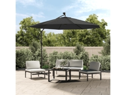 Tela de repuesto para sombrilla Cantilever de 350 cm, color antracita, Wsd870710 Lovely Home