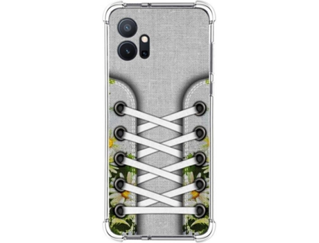 Carcasa para Vivo Y55 5G TUMUNDOSMARTPHONE Dibujos Antigolpes Zapatillas 08 Multicolor
