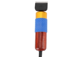Recortadora eléctrica de mechones para alfombras, 200 W, 100-240 V, velocidad ajustable, tijeras para tallar mechones, enchufe europeo