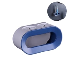 Soporte autoadhesivo para cepillos de dientes, no requiere perforación y es resistente al agua.