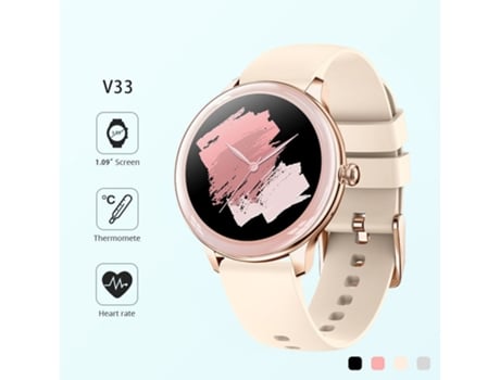 Reloj deportivo inteligente, monitoreo de salud multifuncional, resistente al agua IP67, plateado VEANXIN