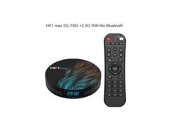 Box Smart Tv HK1 Max Android 9.0 4K Wifi - 2 GB de RAM 16 GB de ROM enchufe de la UE