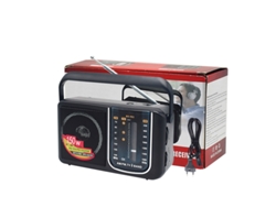 Radio AM/FM portátil Viewleaf a batería con recepción estable y duradera, ideal para emergencias, huracanes, carreras y senderismo.
