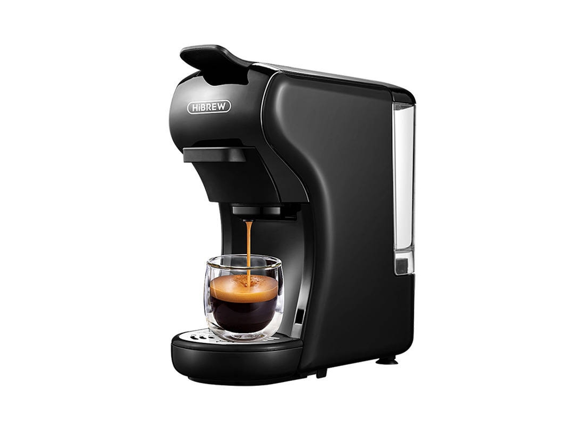 Cafetera de cápsulas 3 en 1 Hibrew H1a de 1450 W con función de molido