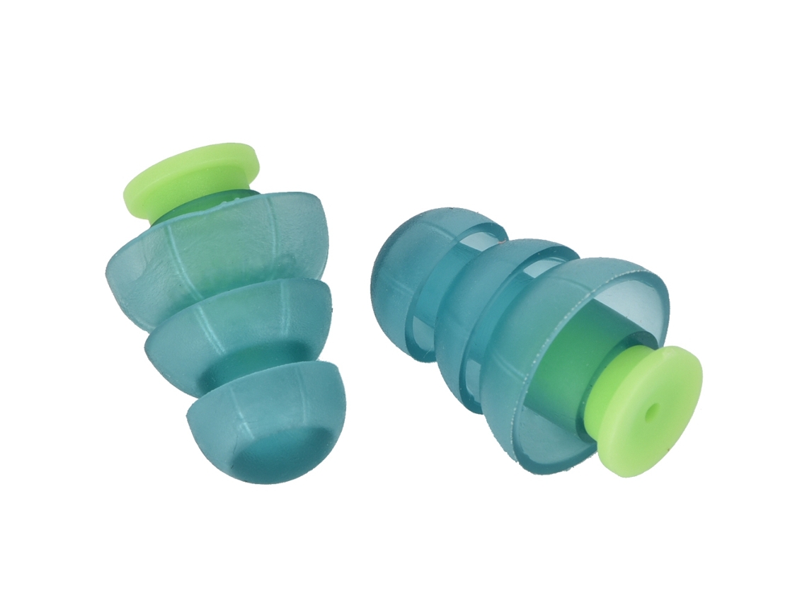 Tapones De Oído De Silicona Para Reducir Ruido Protección Auditiva Dormir Estudiar Viajar