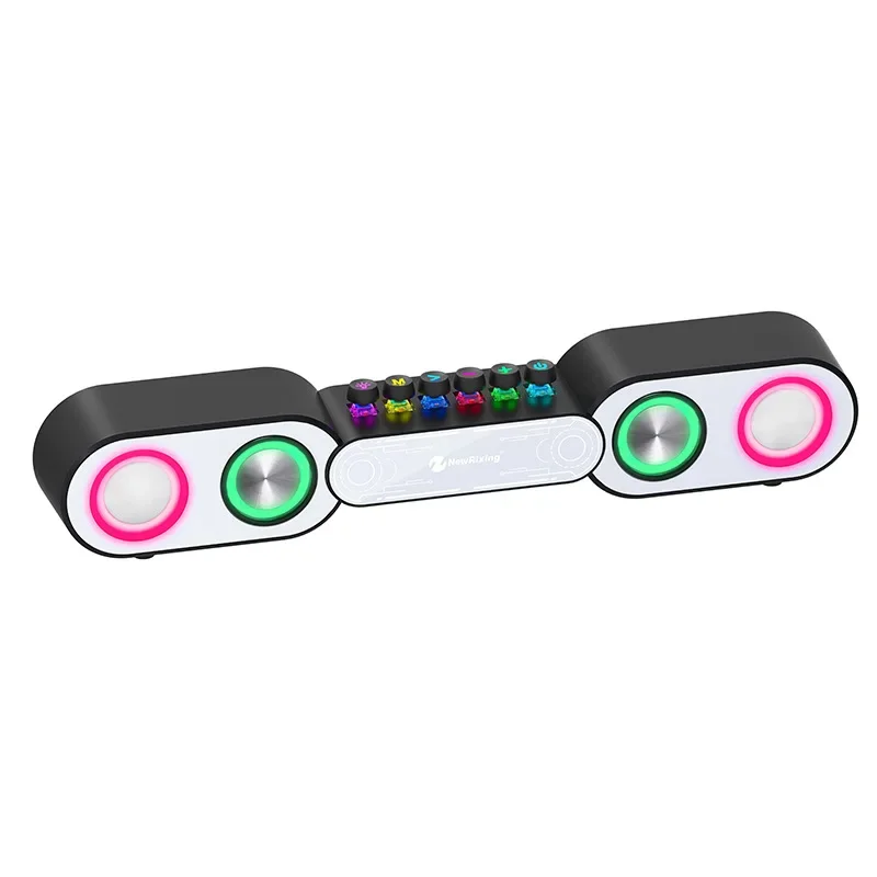 Altavoz Inalámbrico Para Juegos Con Retroiluminación Rgb, Botones Mecánicos Axis Y Sonido Estéreo Tws.