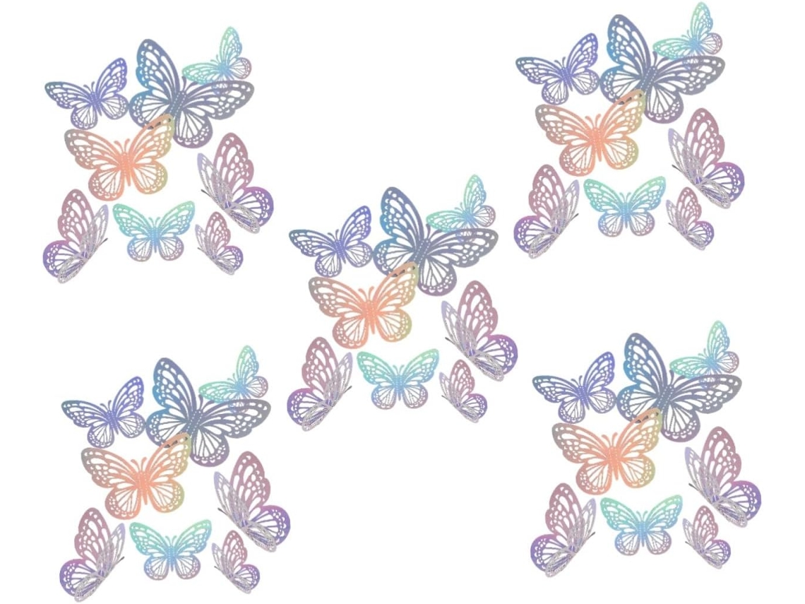 360 Pegatinas De Pared Removibles Para Decoración De Dormitorios, Fiestas, Bodas Y Más.